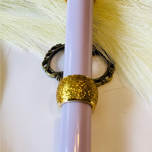 Big And Beautiful Gold Color Fashion ball  Ring Surrounded By Fashion Glitter - Picture 9 of 11